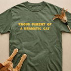 Proud Parent of a Dramatic Cat T-Shirt
