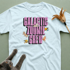 Galactic Zoomie Crew Space Cats T-shirt