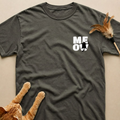 Black Cat MEOW T-Shirt