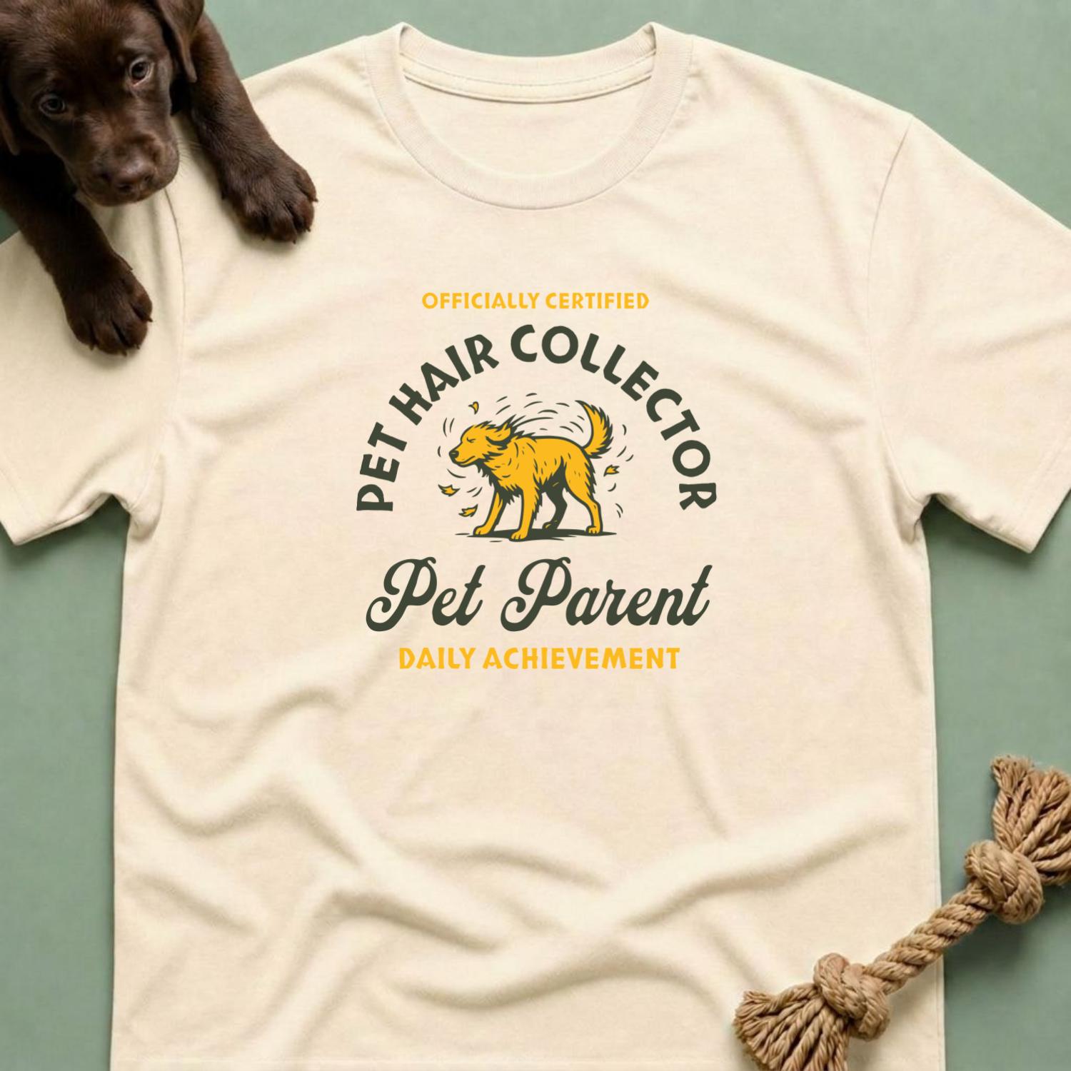 Pet Hair Collector Pet Parent T-Shirt