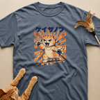 Retro Japanese Manga Cat Shirt