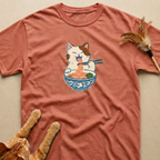 Retro Ramen Cat T-Shirt