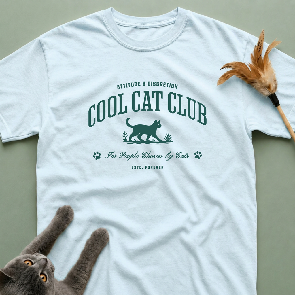 The Cool Cat Club(Chosen by Cats) T-Shirt